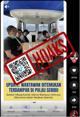Tangkapan layar konten yang beredar, dengan penanda dari Komdigi.
