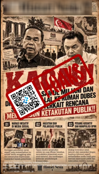 Tangkapan layar konten yang beredar, dengan penanda dari Komdigi.