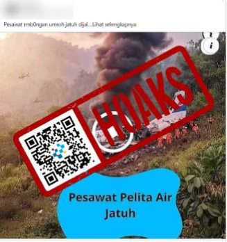 Tangkapan layar konten yang beredar, dengan penanda dari Komdigi.