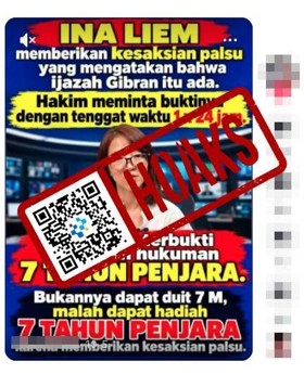 Tangkapan layar konten yang beredar, dengan penanda dari Komdigi.