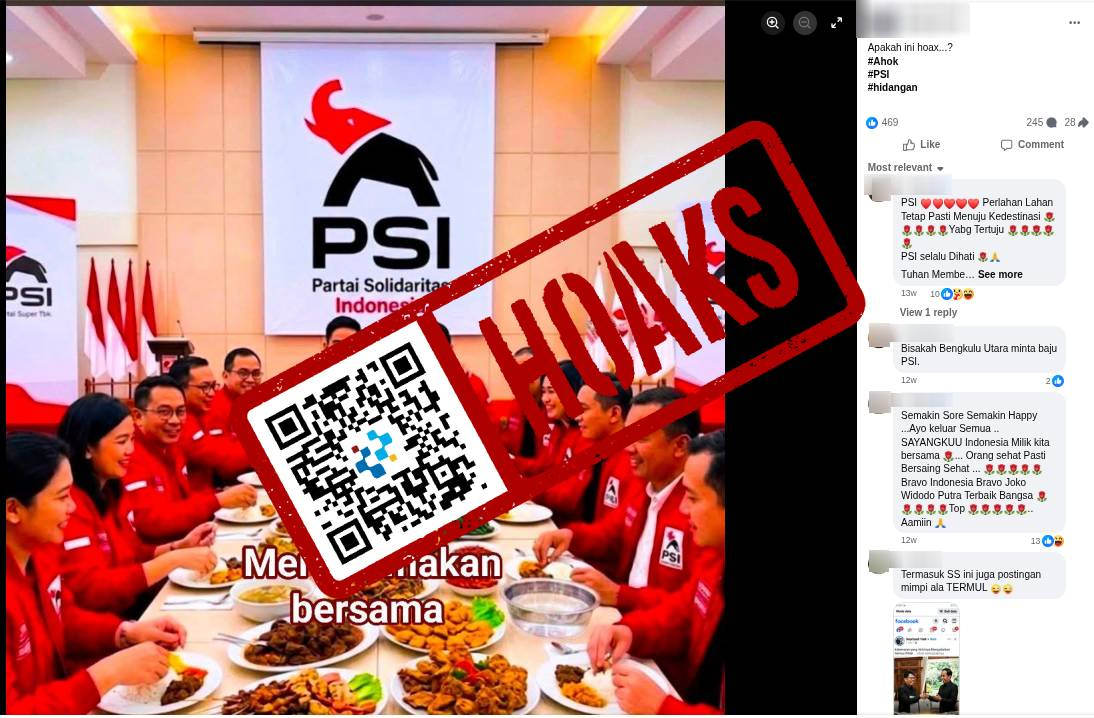 Tangkapan layar konten yang beredar, dengan penanda dari Komdigi.