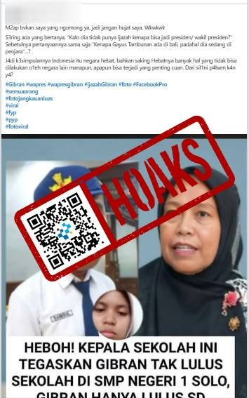 Tangkapan layar konten yang beredar, dengan penanda dari Komdigi.
