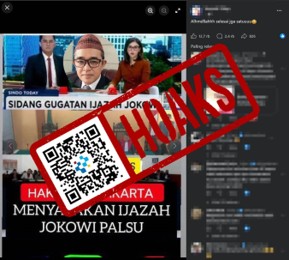 Tangkapan layar konten yang beredar, dengan penanda dari Komdigi.