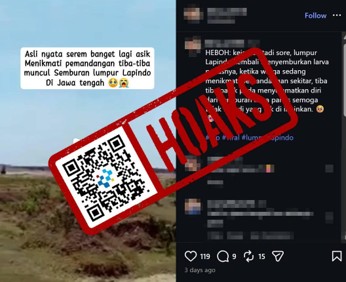 Tangkapan layar konten yang beredar, dengan penanda dari Komdigi.