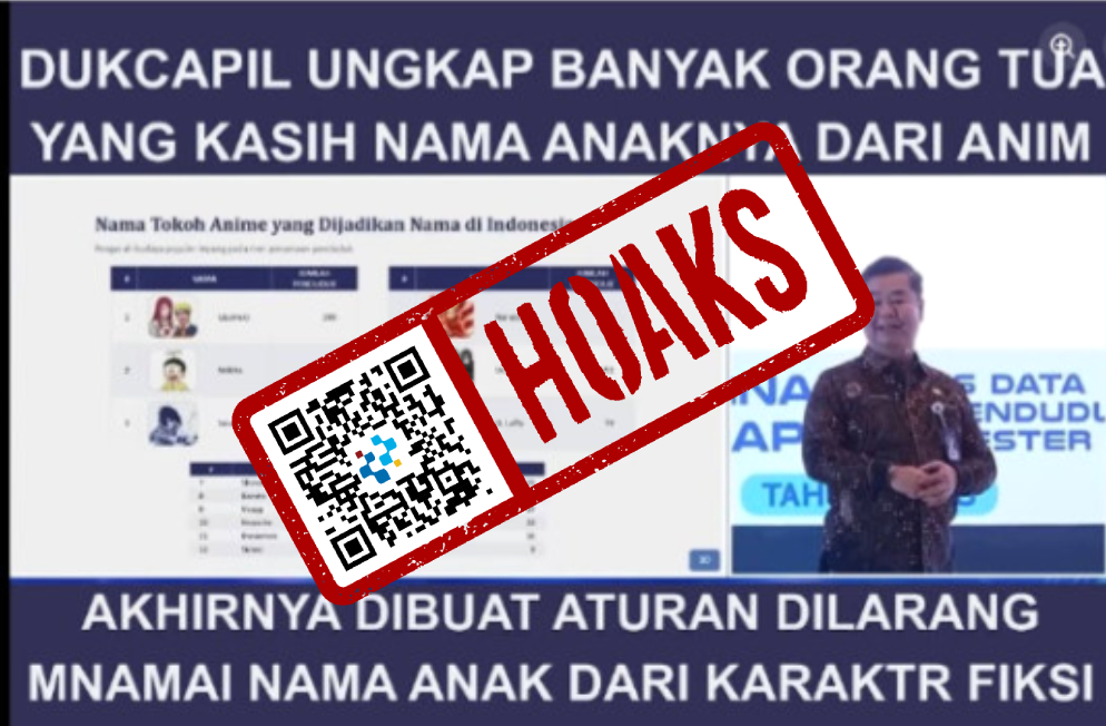 Tangkapan layar konten yang beredar, dengan penanda dari Komdigi.
